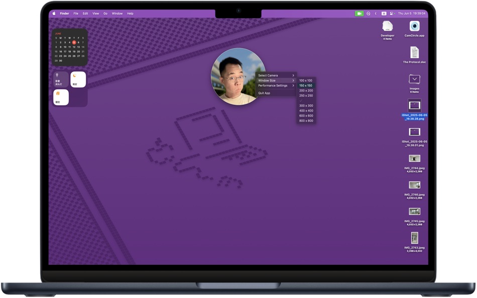 #1. CamCircle (macOS) 由: 祖元 周
