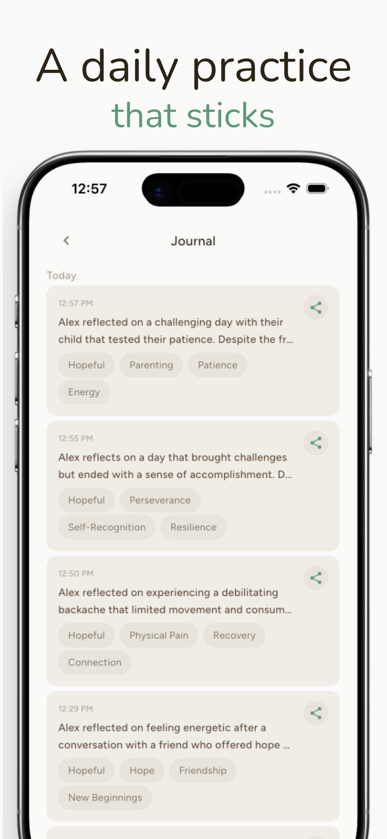 Thankful: AI voice Journal screenshot 6