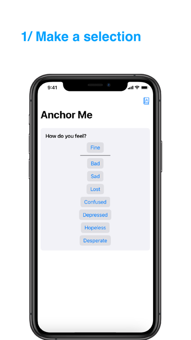 Screenshot #1 pour Anchor Me - Daily