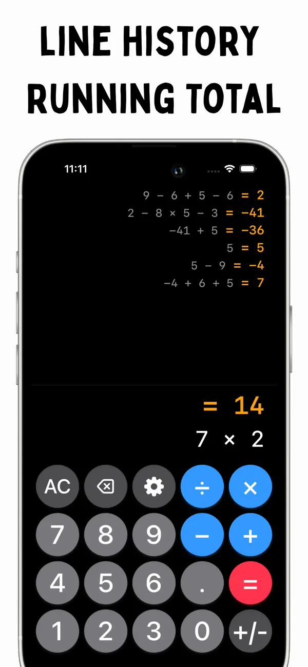 #3. Super Basic Calculator (iOS) Podle: David Koontz