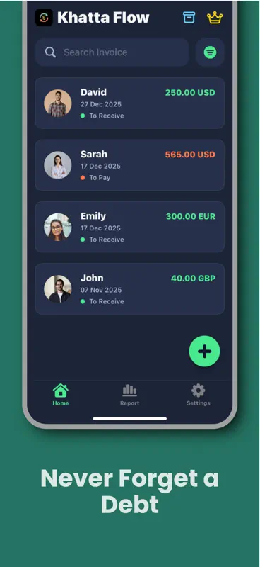 Khatta Flow: Expense Tracker screenshot 2 of 9