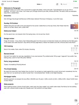 Paragraph: Markdown Notes screenshot 6