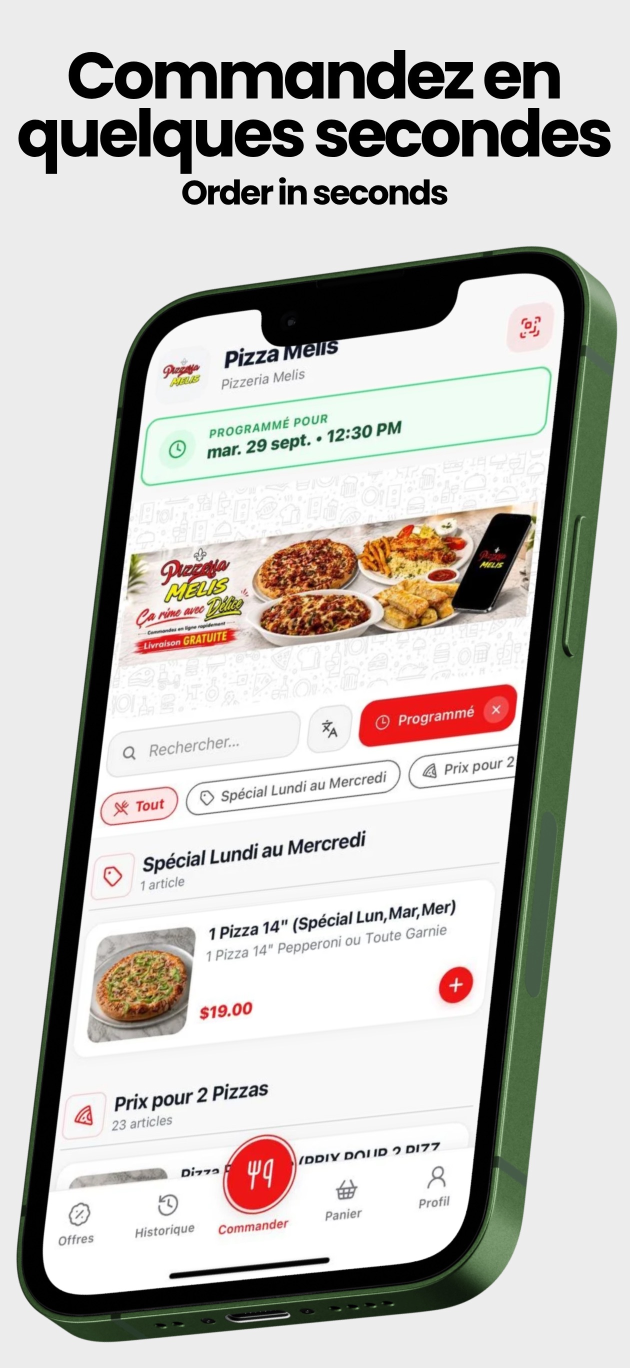 Screenshot 1 of Pizza Melis