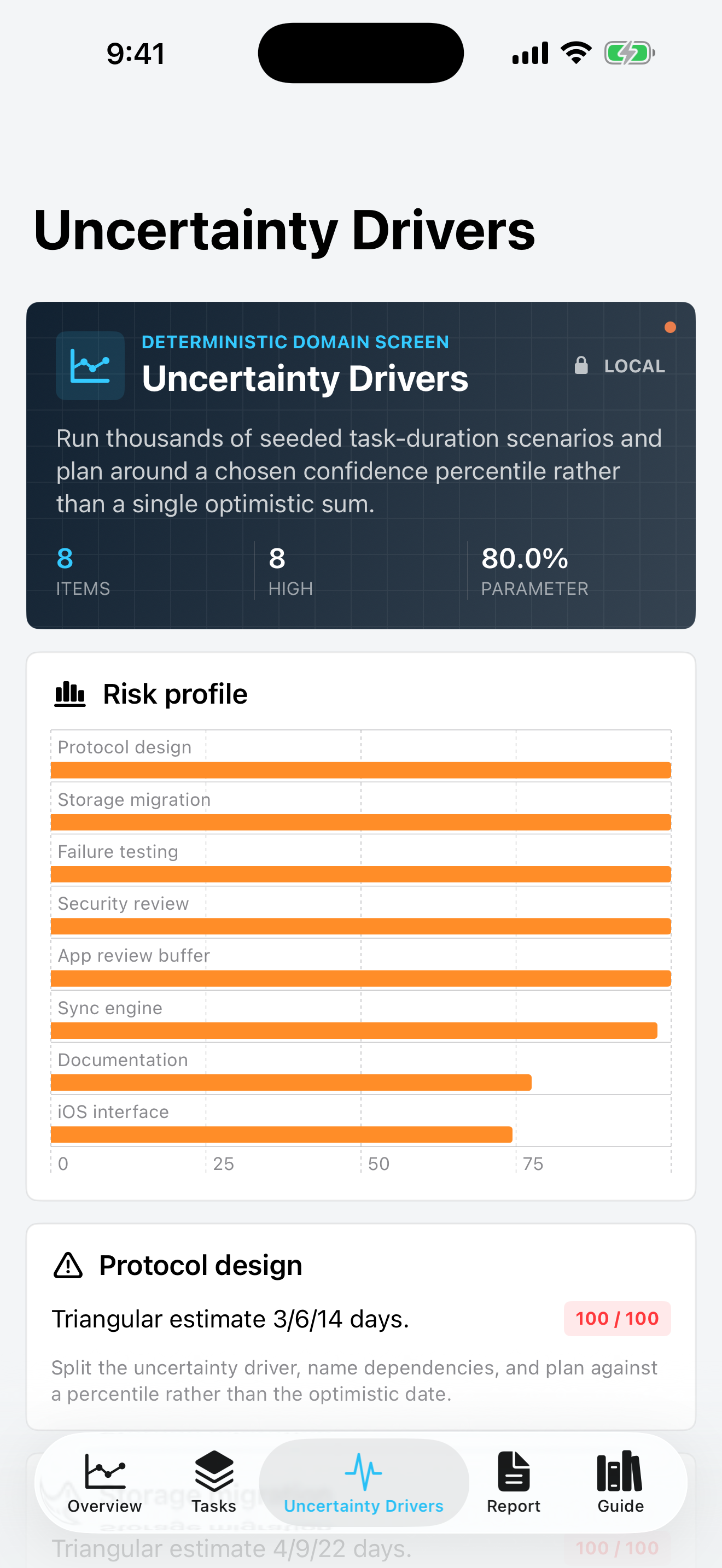 Riskquarry: Delivery Odds screenshot 3 of 4