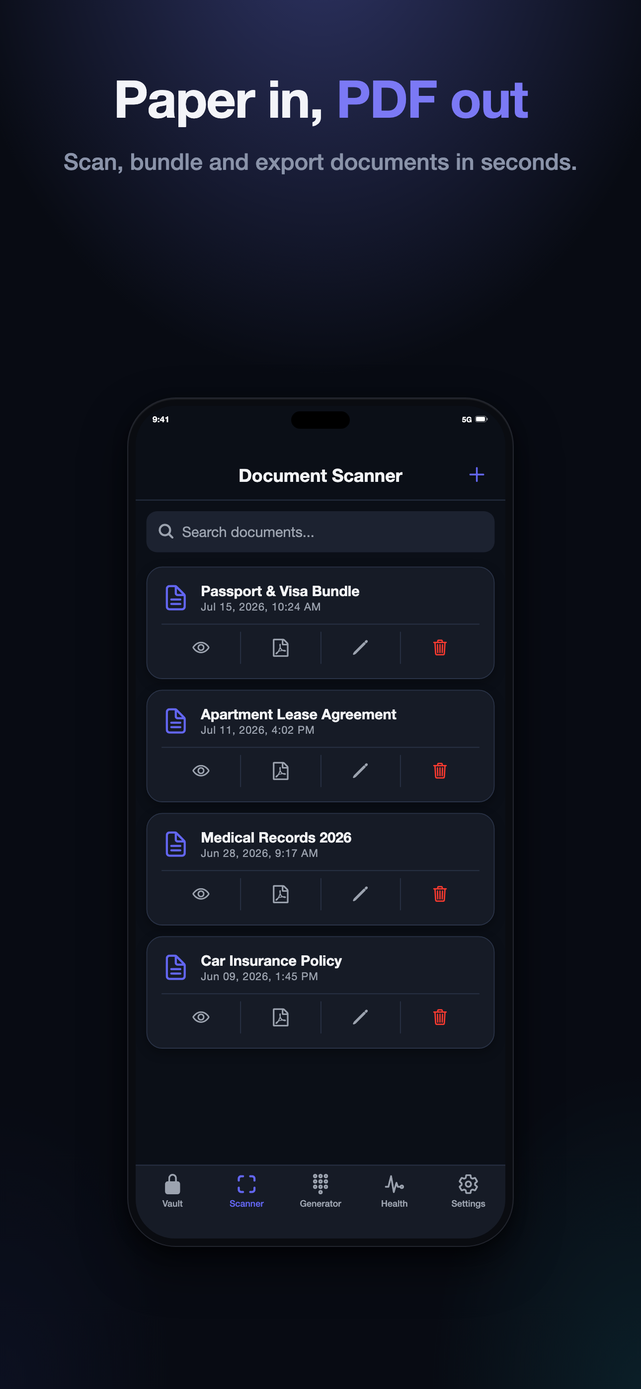 SolidPass Offline Vault screenshot 9