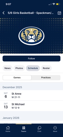 Saint Matthew School Lions Screenshot 4 of 4