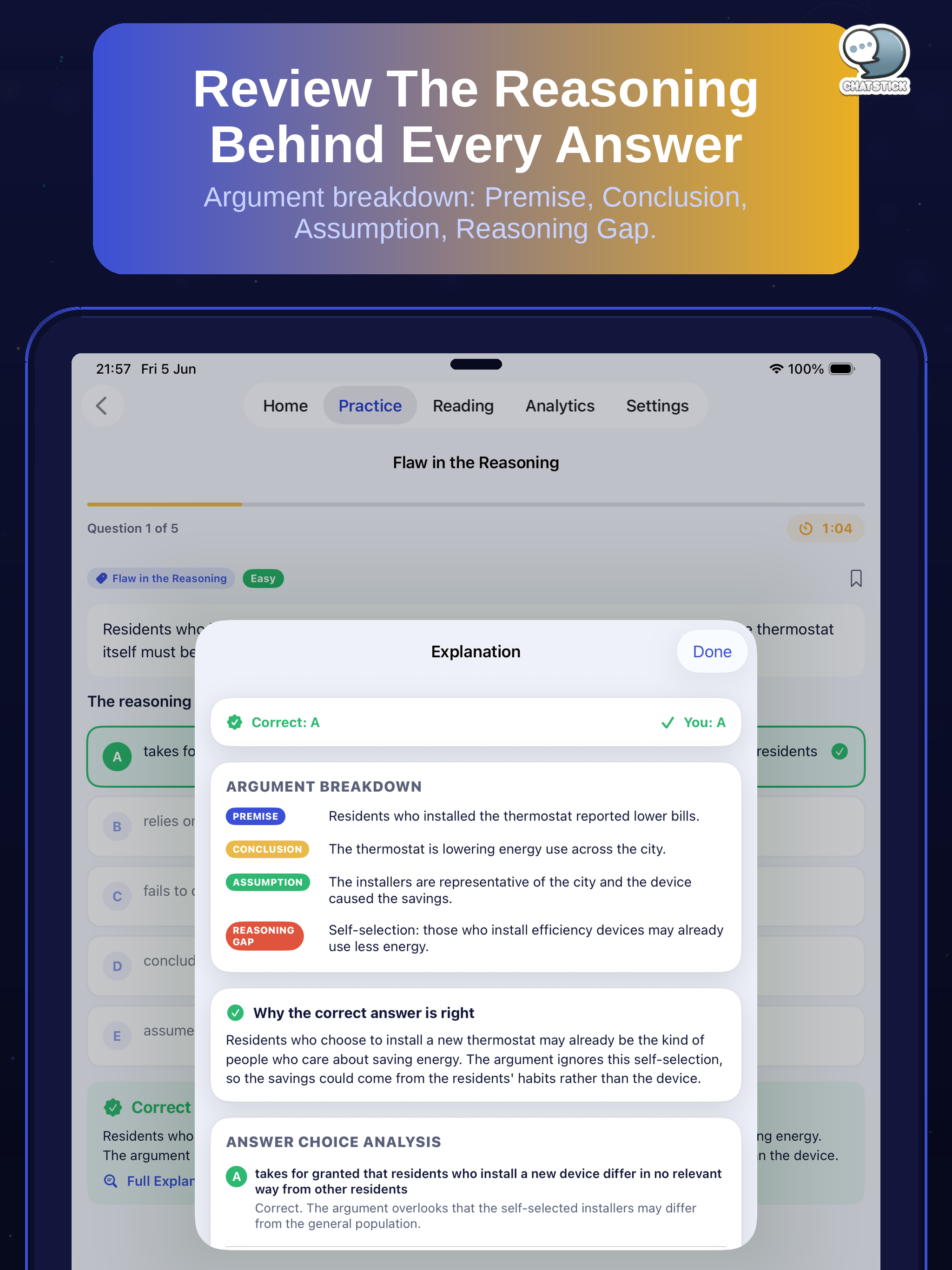 LSAT Logic Mastery Coach by CS screenshot 15