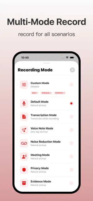 Quick Rec - Audio Memos APP screenshot 3