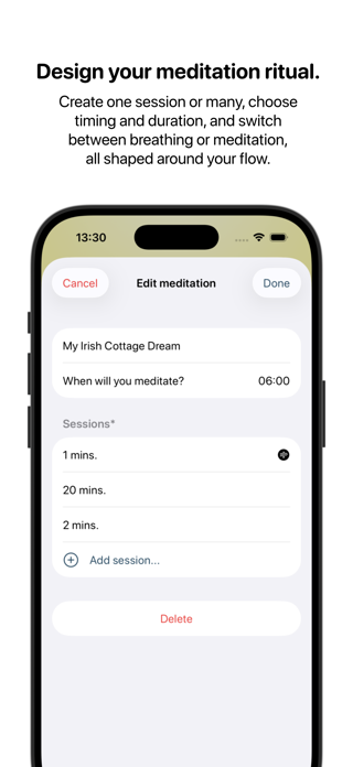 ImagineHere: Meditation Timer Screenshot 8 of 8