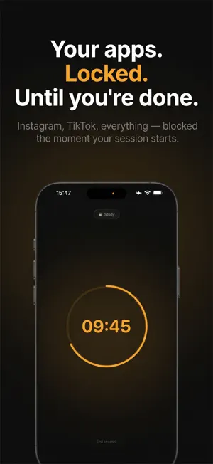 Lockd: Pomodoro Timer screenshot 2