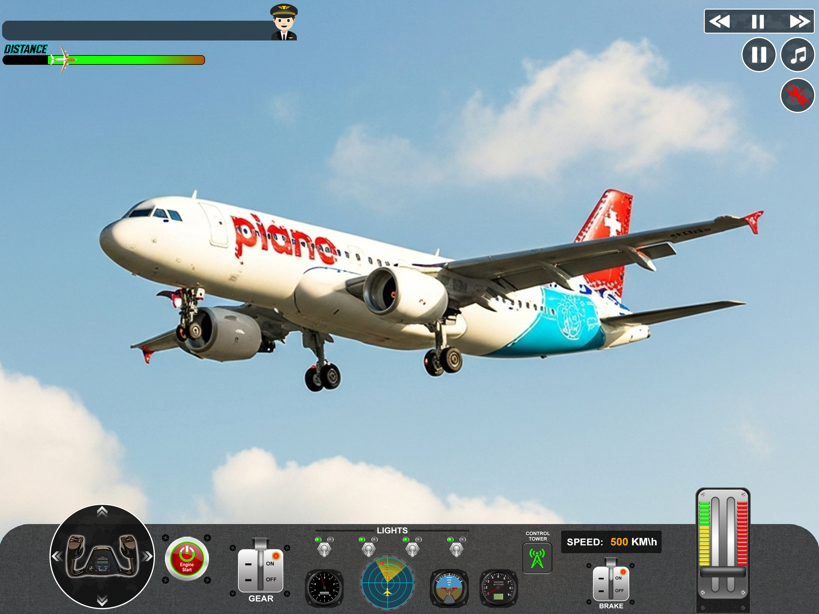 Passenger Flight Adventure