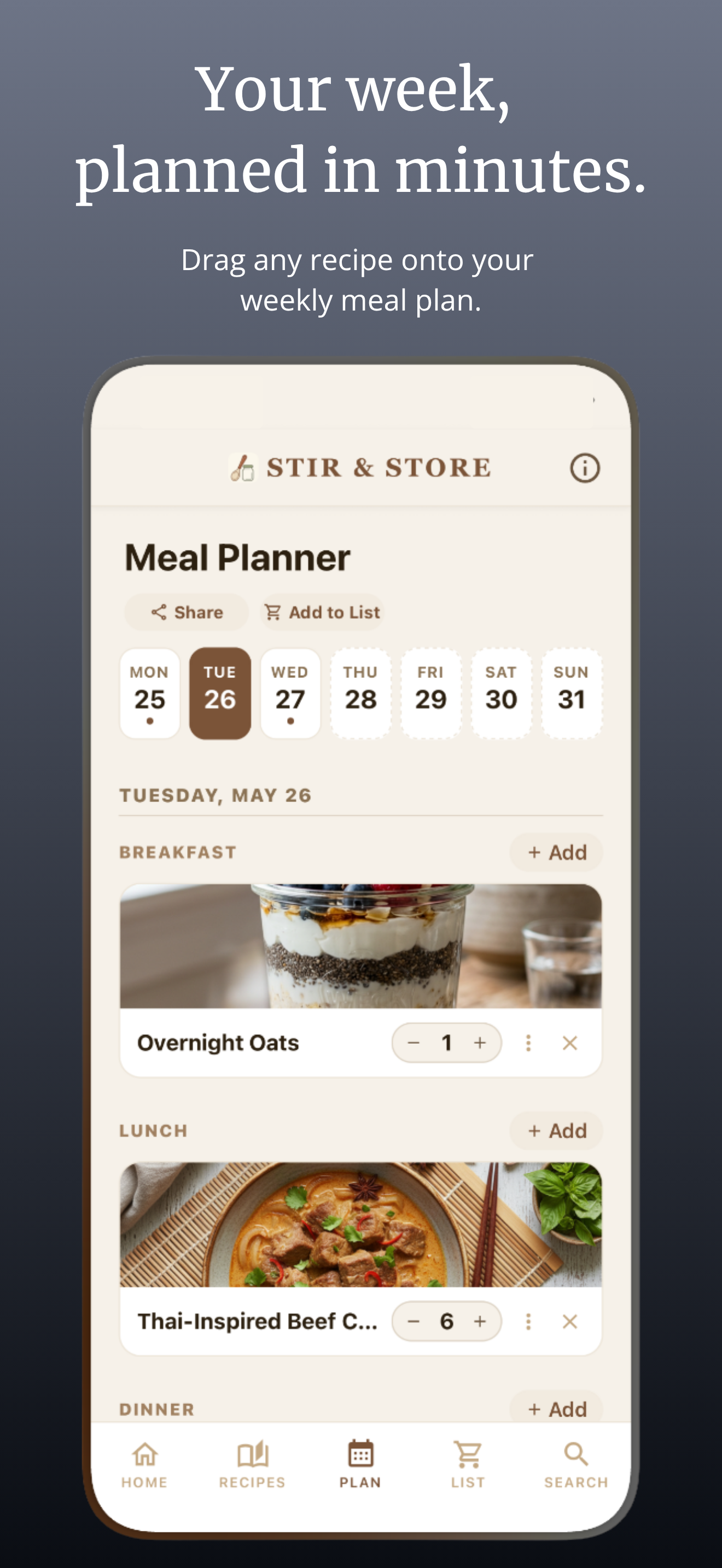 Stir & Store