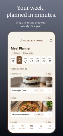 Stir & Store screenshot
