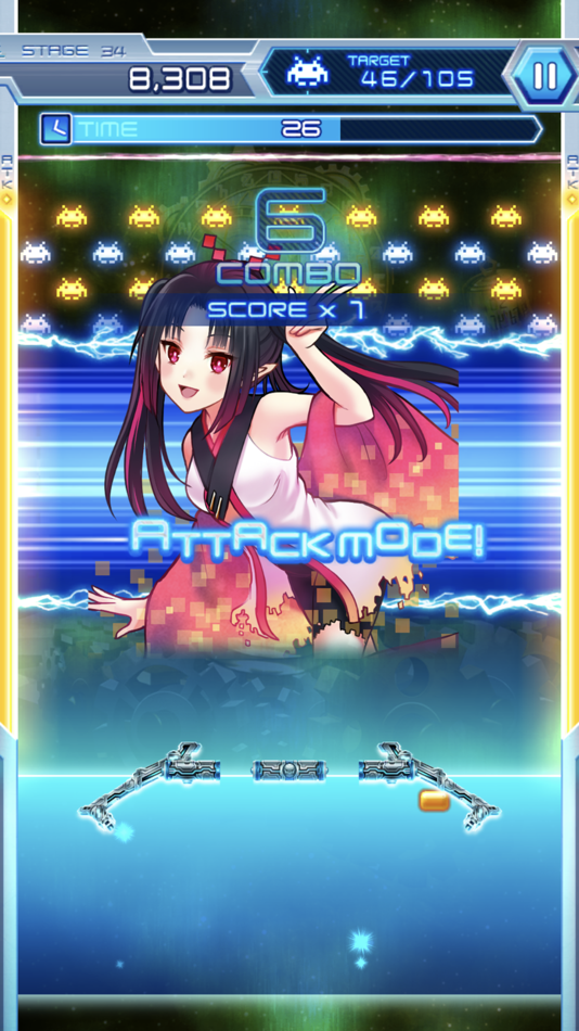 #2. Arkanoid vs Space Invaders+ (iOS) 由: TAITO Corporation