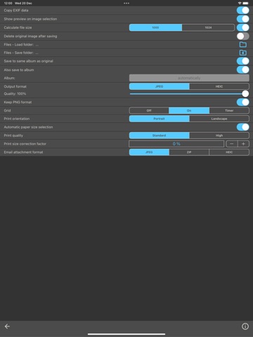 Image Size PRO iPad screenshot