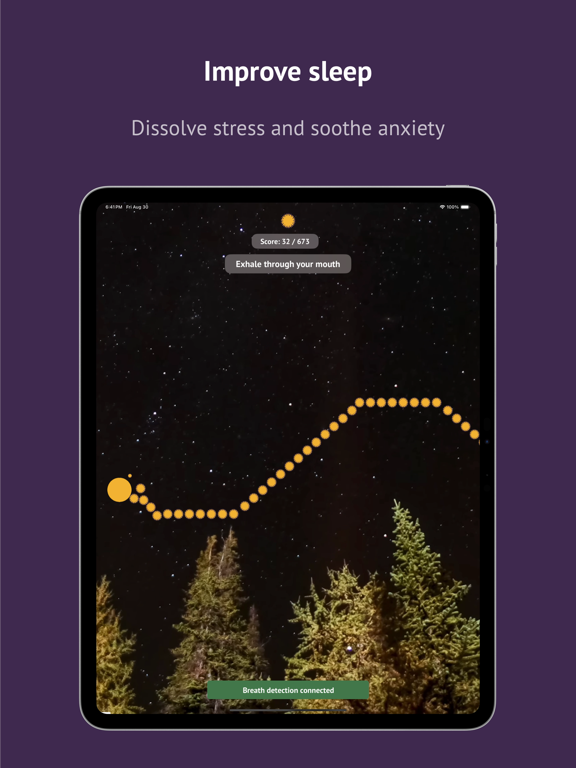 Screenshot #6 pour BreathQuest: Gamify Meditation