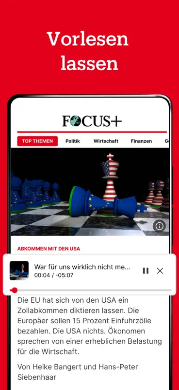 FOCUS+: Nachrichten screenshot 7 of 8