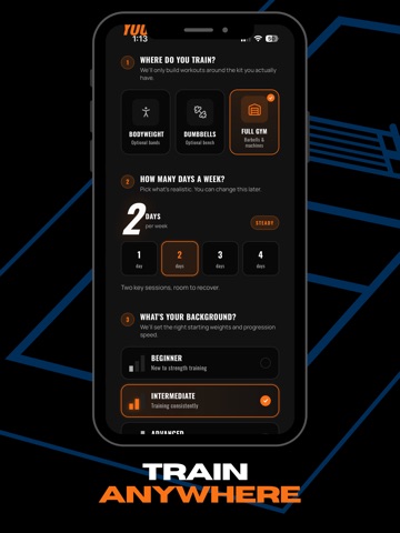 VOL Fitness iPad screenshot
