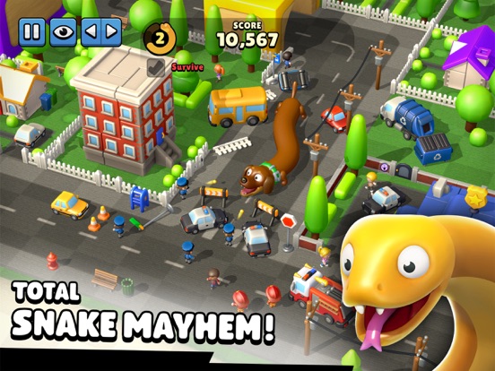 Hissy Fit: Make Snake Break