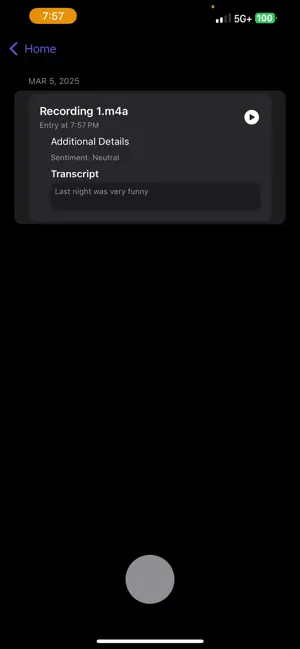 Journal.ai screenshot 2