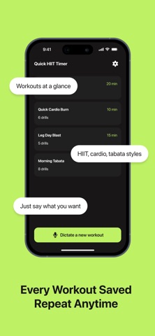Quick HIIT & Tabata Timer Screenshot 4 of 5