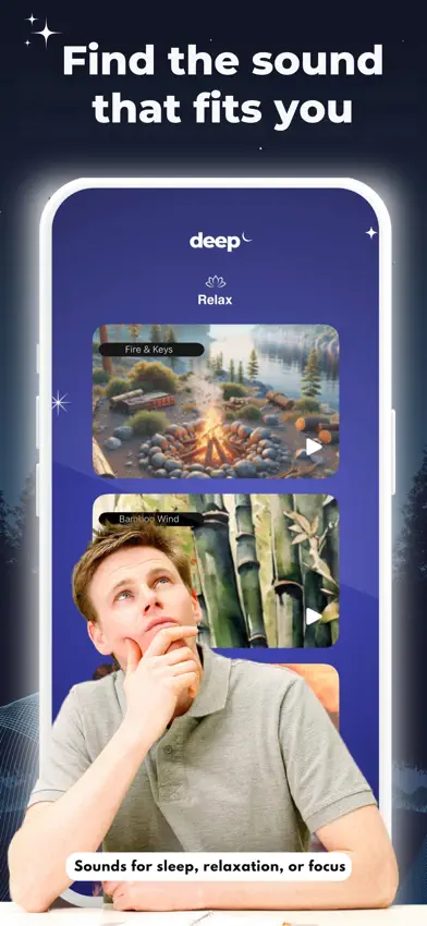 Deep - Sleep Sounds & Relax screenshot 4