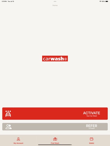 Circle K Car Wash + iPad screenshot