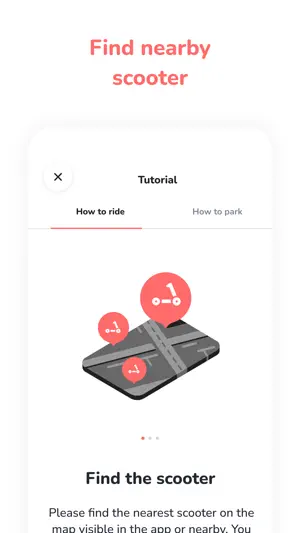 iRoll scooter rental screenshot 2