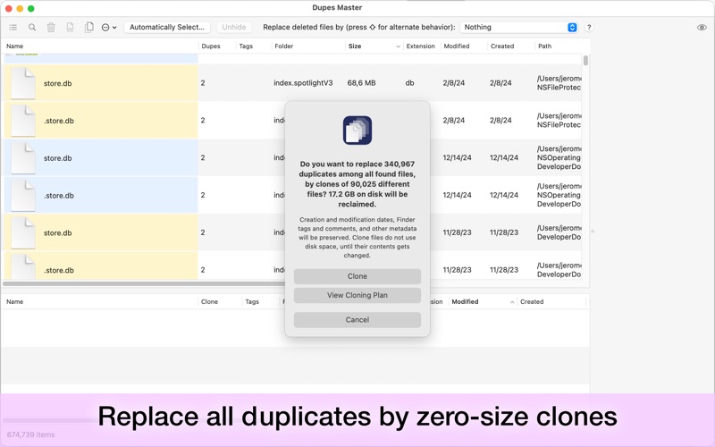App screenshot