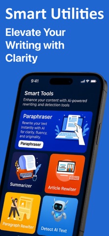 Paraphrase: Rewording Tools iPhone screenshot
