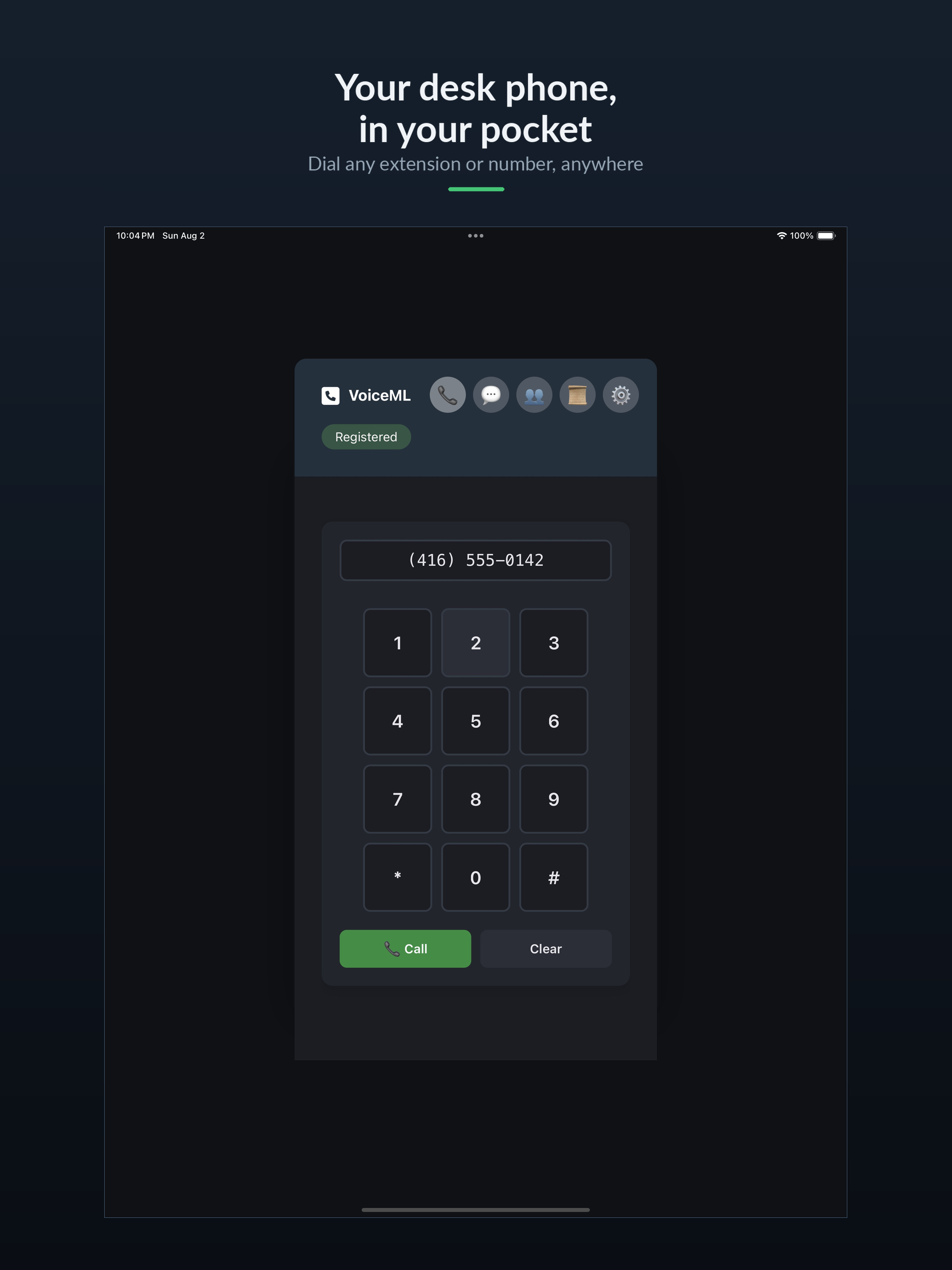 VoiceML Phone screenshot 8