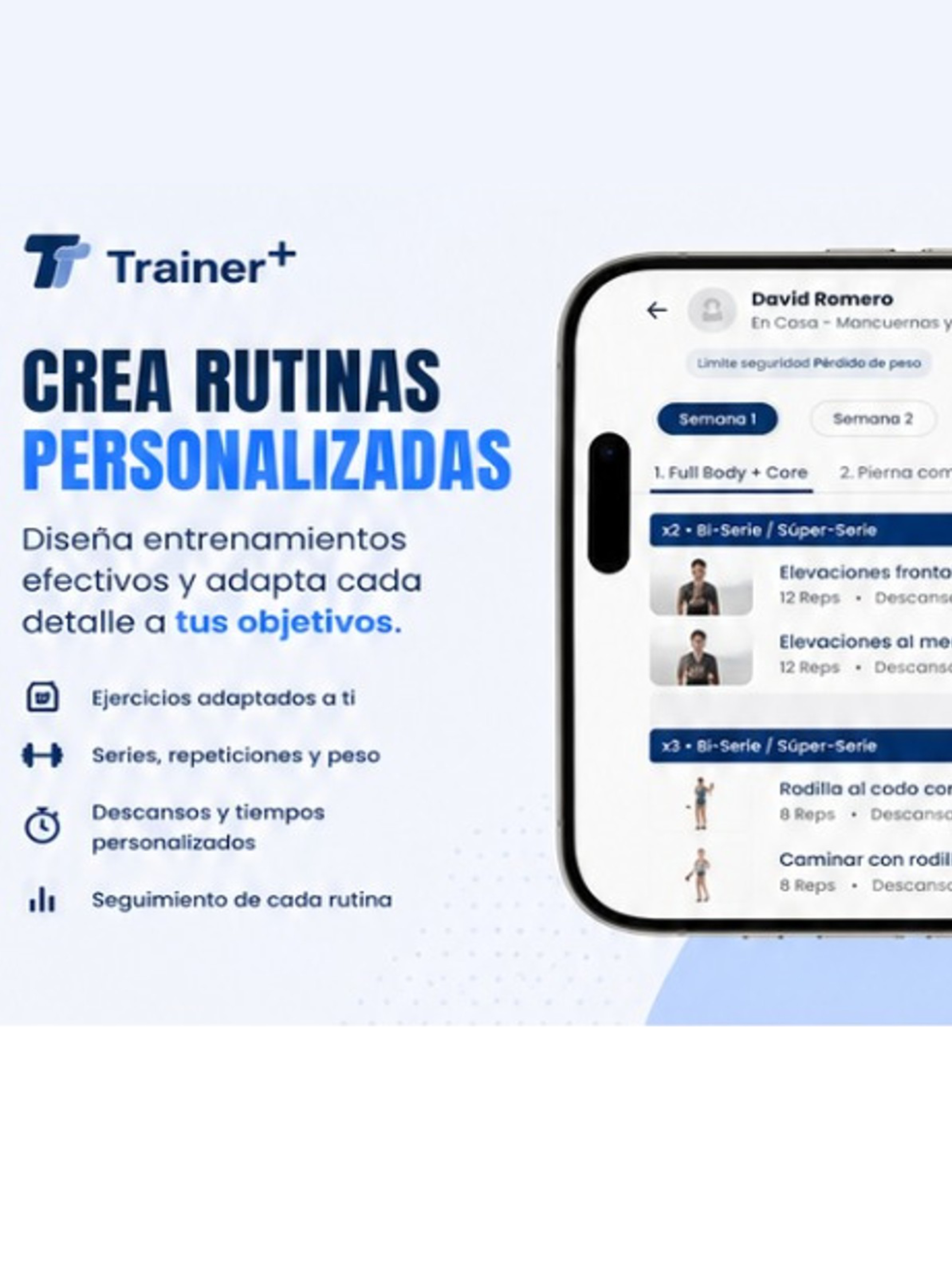 Trainer+ screenshot 6