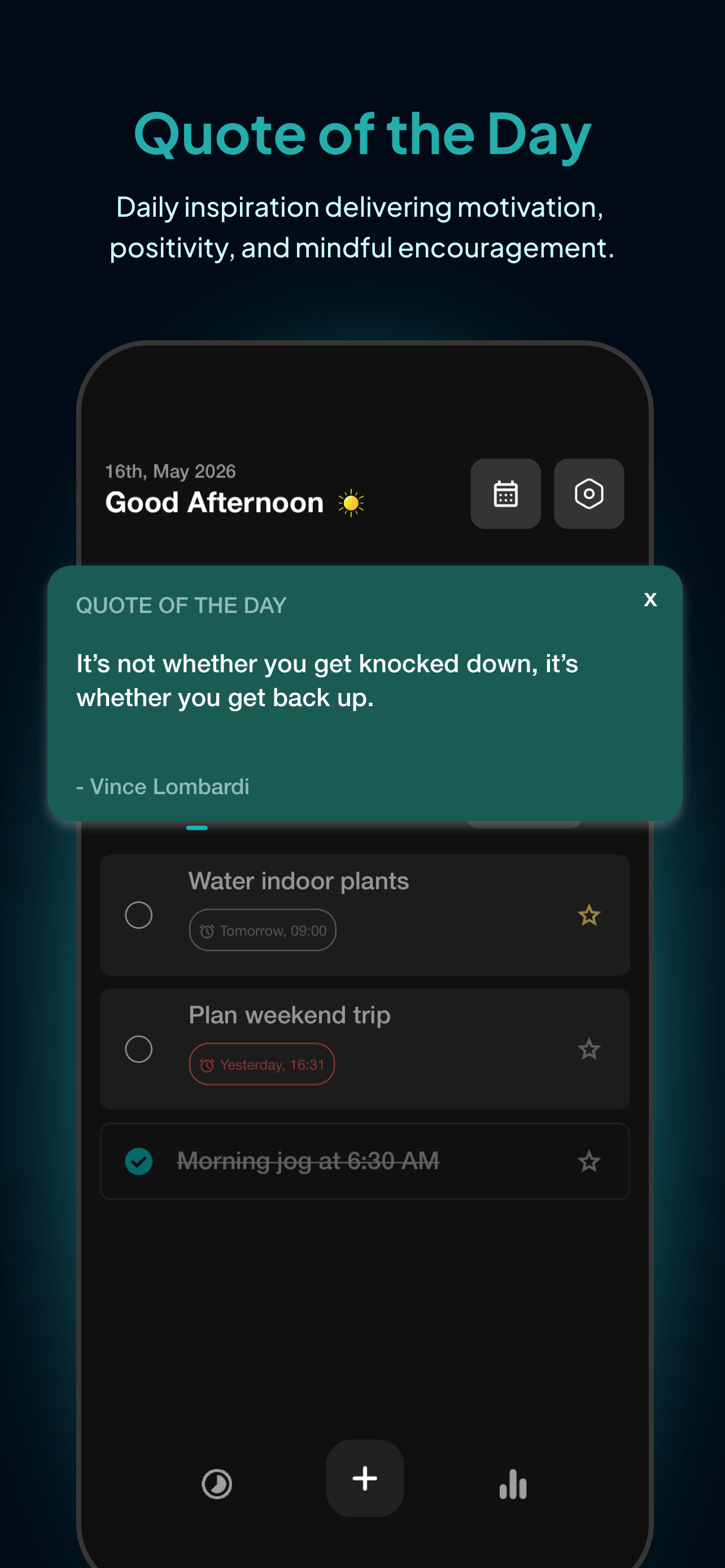 My Day: Plan your Goals