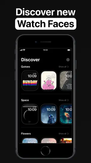 Captura de pantalla de Watch Faces For IWatch Widgets en iPhone 3