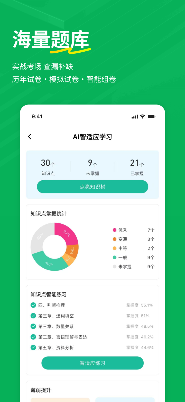 行测练题狗-公务员事业单位考试行测真题库 screenshot 3