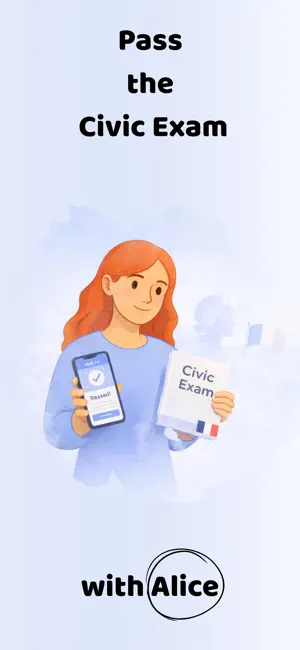 Civic Exam 2026 - France screenshot 1