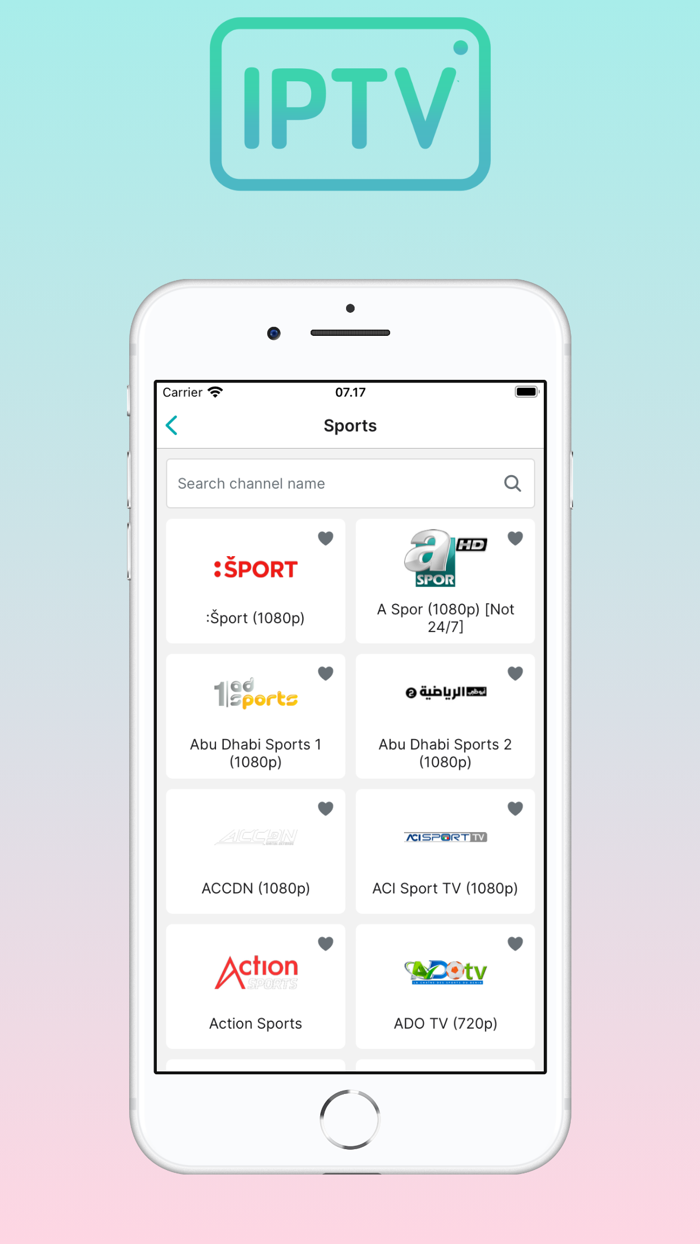IPTV M3U - Stream Player