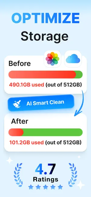 CleanNow: AI Storage Cleaner screenshot 1