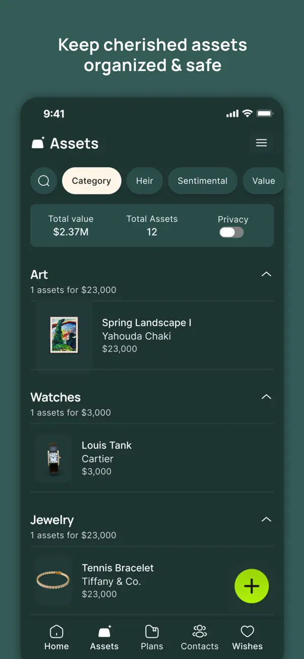Screenshot #3 pour Trusty—The Estate Binder App