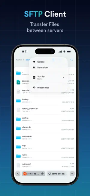 Termius - Modern SSH Client iPhone screenshot 5