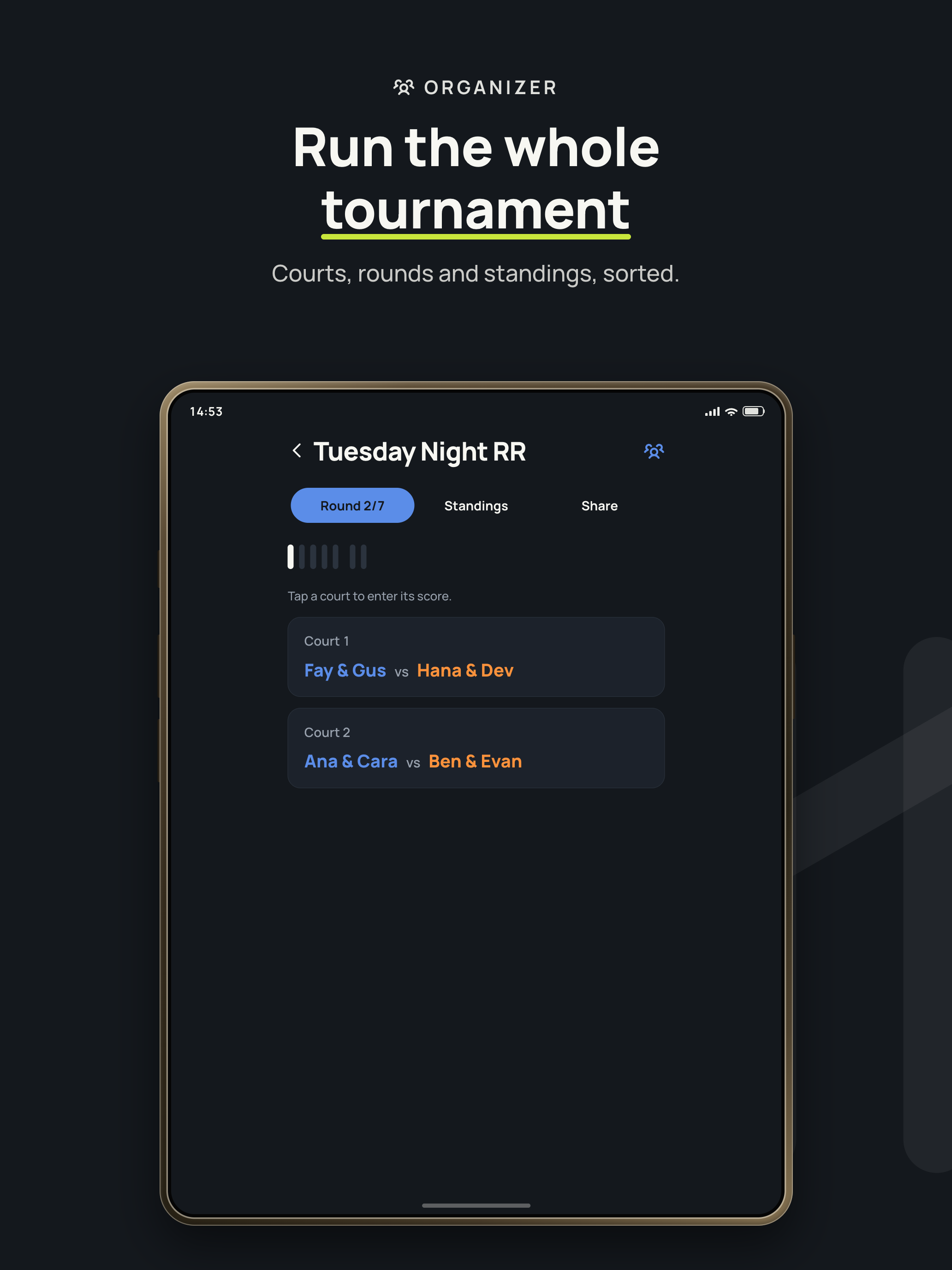 Tallymark: Pickleball & Darts screenshot 15