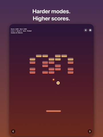 Breakout - GameWobble iPad screenshot