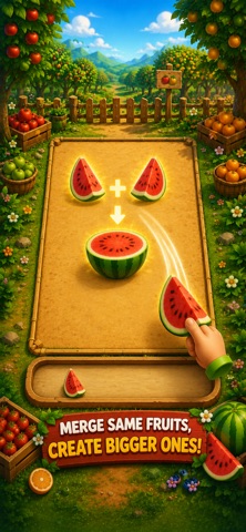 Fruitopia: Fruit Merge Game Screenshot 1 of 4