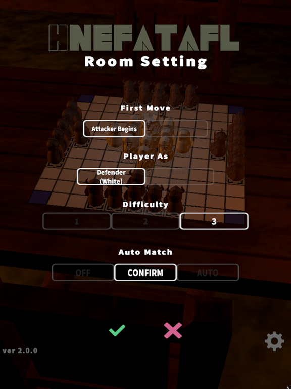 Screenshot #6 pour Viking Chess: Hnefatafl Online