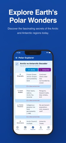 World Polar Encyclopedia screenshot