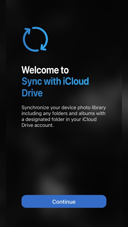 Sync with iCloud Drive