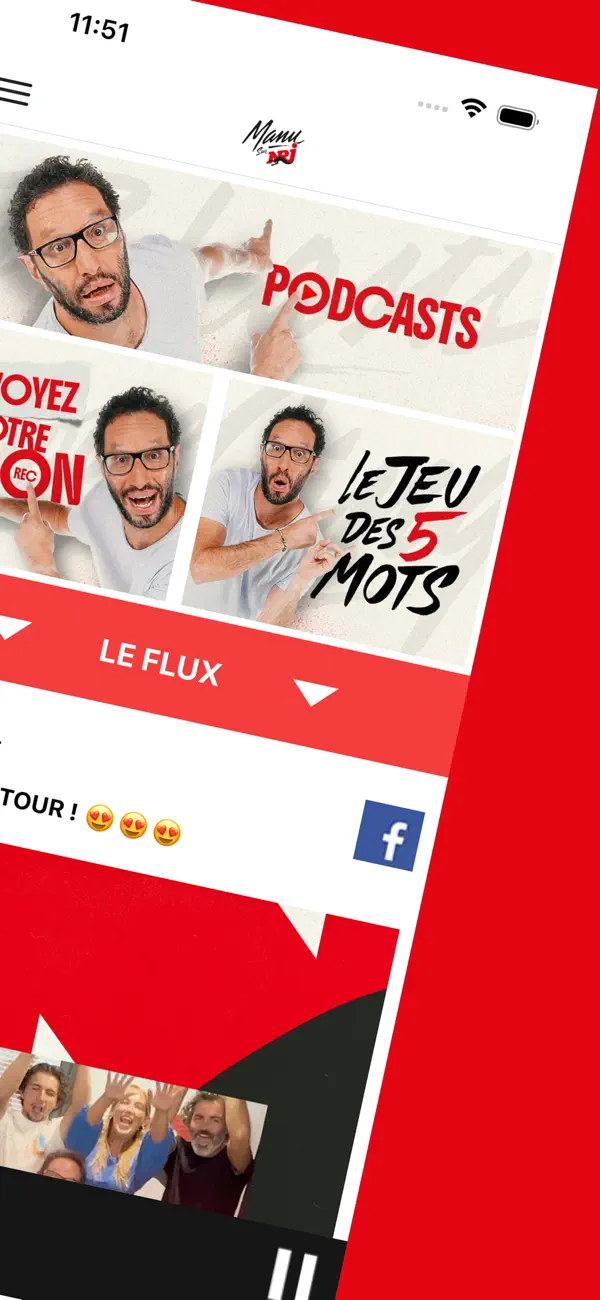 Screenshot #2 pour Manu sur NRJ