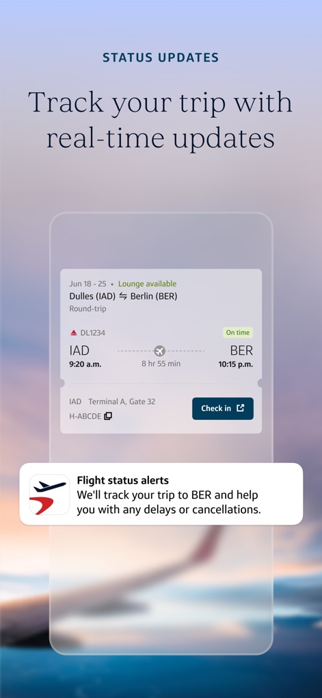 Capital One Travel - Cet outil permet de suivre les "mises à jour de vol" en direct et d'obtenir des "alertes de statut de vol" pour rester informé.