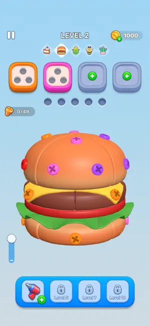 3D Screw Out: Bolt Sort Master screenshot 1