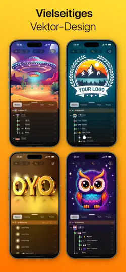 Screenshot von Logoist 6 – Grafikdesign auf dem iPhone 2